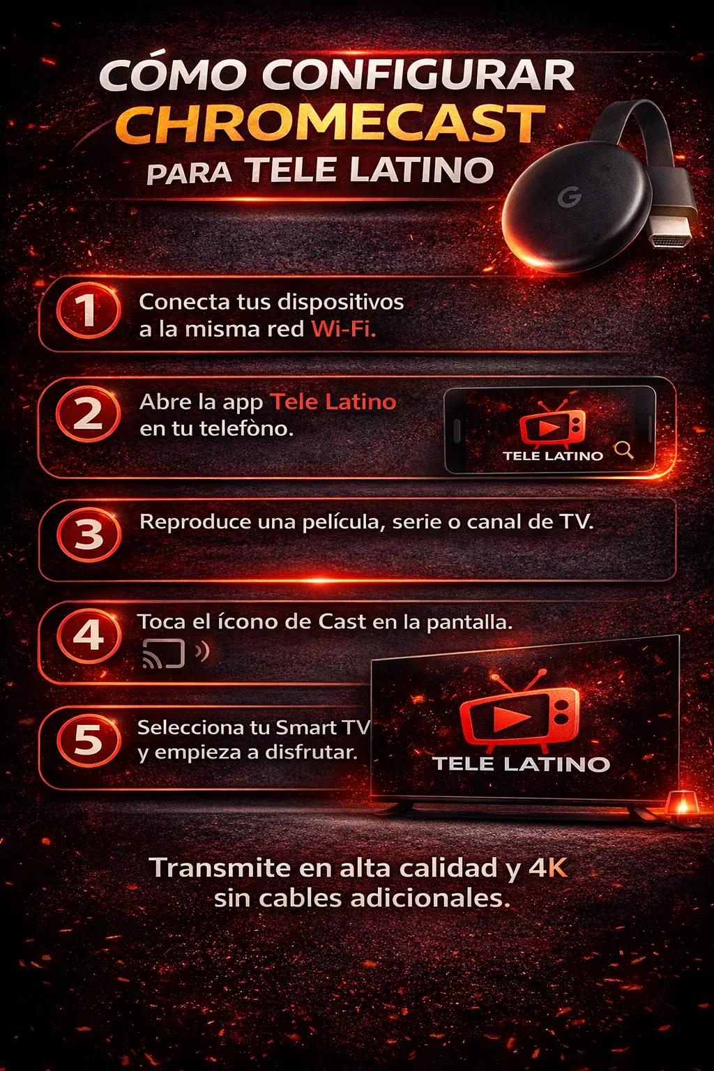 Descarga la de Tele Latino APK para Smart TV última versión 2026 5 Chromecast